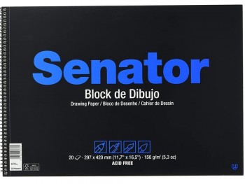 BLOC DE DIBUJO SENATOR