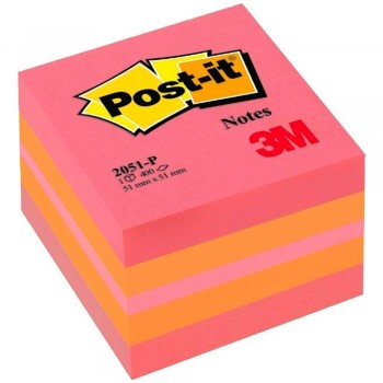 POST-IT 51 X 51 MM MINICUBO
