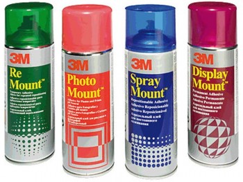 PEGAMENTO EN SPRAY PARA MONTAJES 3M