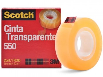 CINTA ADHESIVA TRANSPARENTE SCOTCH 550
