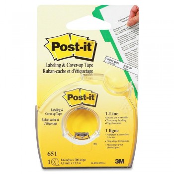 CINTA PARA OCULTAR Y ETIQUETAR POST IT 658-HD
