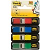 BANDERITAS ESTRECHAS 4 COLORES POST-IT