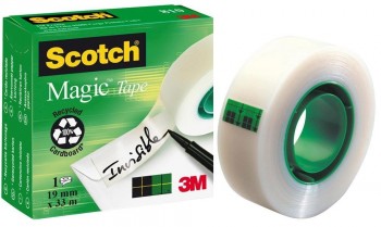CINTA ADHESIVA INVISIBLE SCOTCH MAGIC