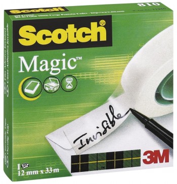 CINTA ADHESIVA INVISIBLE SCOTCH MAGIC
