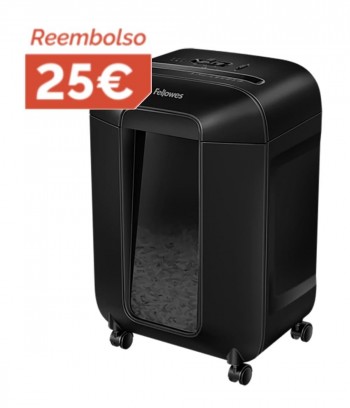 DESTRUCTORA FELLOWES LX85 12H PARTÍCULAS 4X40MM 19L P4