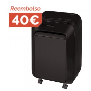 DESTRUCTORA FELLOWES LX210 16H MINICORTE 4X12MM 23L P4
