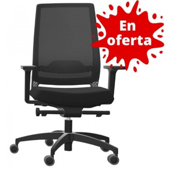 SILLA DE OFICINA SEQUEL BRAZOS 2D RESPALDO ALTO