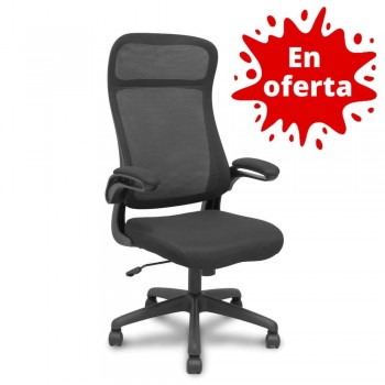 SILLA DE OFICINA OPTI524 BRAZOS ABATIBLES