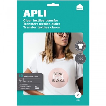 PAPEL TRANSFER PARA ROPA  A4 APLI