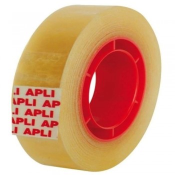 CINTA ADHESIVA TRANSPARENTE APLI