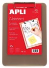 CARPETA PORTABLOC A4 Y FOLIO CON PINZA CLIPBOARD APLI