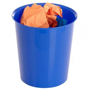 PAPELERA DE PLÁSTICO SOSTENIBLE AZUL ARCHIVO 2000 18 L