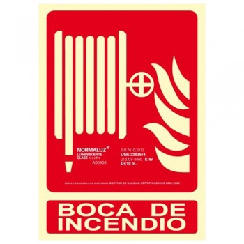 PLACAS DE SEÑALIZACIÓN NORMALIZADAS