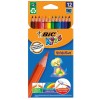 LAPIZ COLOR KIDS EVOLUTION SURTIDO C/12 UD BIC