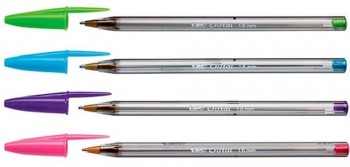 BOLÍGRAFO CRISTAL BIC LARGE FASHION