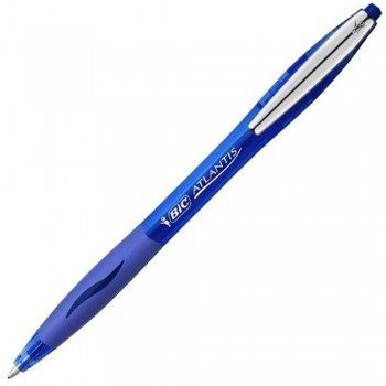 BOLÍGRAFO RETRÁCTIL BIC ATLANTIS METAL CLIC
