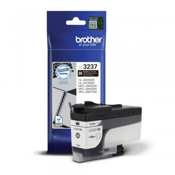 CARTUCHO BROTHER NEGRO LC3237BK PARA MFC-J6945DW, MFC-J5945DW, HL-J6000DW