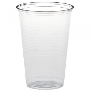 VASO DE PLÁSTICO TRANSPARENTE 220ML 100 UNIDADES