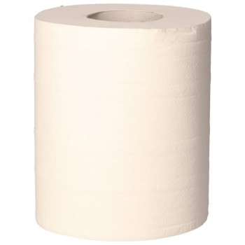 BOBINA DE TOALLA SECAMANOS 2 CAPAS DE CELULOSA 6 ROLLOS