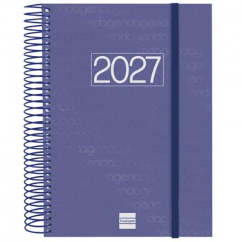 AGENDA FINOCAM YEAR E10 ESPIRAL DÍA PÁGINA