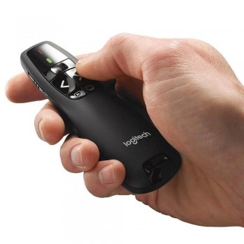 PRESENTADOR INALÁMBRICO CON LÁSER LOGITECH R400