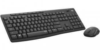 CONJUNTO TECLADO + RATON SILENCIOSO INALÁMBRICO LOGITECH MK295 NEGRO