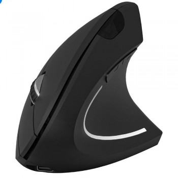 RATÓN VERTICAL DIESTRO SUBBLIM BLUETOOTH NEGRO