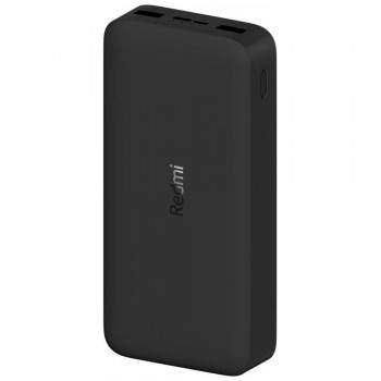 POWERBANK 20000 MAH XIAOMI REDMI FAST CHARGE 18W NEGRA