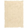 PAPEL PERGAMINO CON BORDES TROQUELADOS DIN4 180GR CREMA