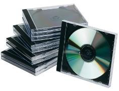 CAJA PARA CDs/DVD CRISTAL