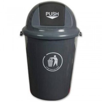 PAPELERA CONTENEDOR CON TAPA BALANCIN 80L