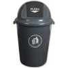 PAPELERA CONTENEDOR CON TAPA BALANCIN 80L