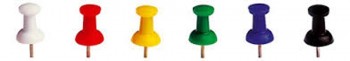 CHINCHETAS CAMPANA PUSH-PINS DISNAK