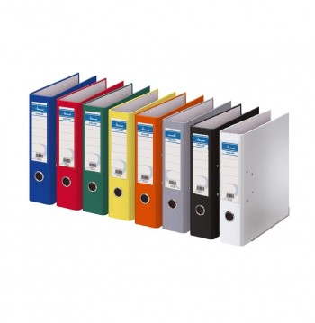 ARCHIVADOR PALANCA DE COLORES TAMAÑO FOLIO LOMO ESTRECHO DE PLASTICO DISNAK