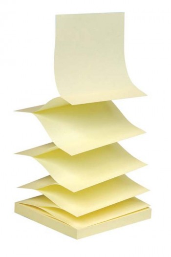 NOTAS ADHESIVAS 76 X 76 MM EN ZIG-ZAG DISNAK