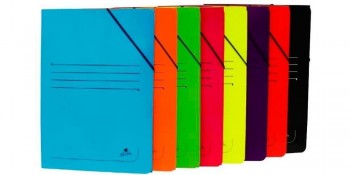 CARPETA DE GOMAS CARTON BRILLO DOSSIER