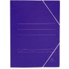 CARPETA SENCILLA CLASICA DE GOMAS AZUL