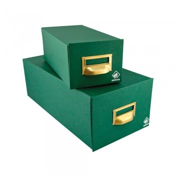FICHEROS DE CARTON FORRADOS EN GELTEX PARA EL ARCHIVO DE FICHAS