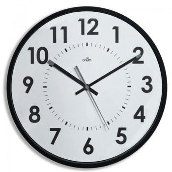 RELOJ DE PARED 300 MM NEGRO