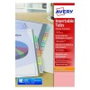 SEPARADORES DE POLIPROPILENO TRANSPARENTE A4+ 12 POSICIONES PERSONALIZABLE DOBLE BOLSILLO AVERY