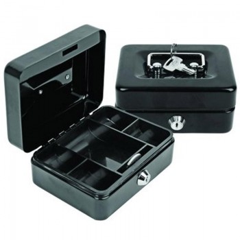 CAJA DE CAUDALES 15X18X7,5 FOROFIS NEGRO