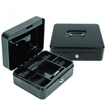 CAJA DE CAUDALES 20X16X9CM  FOROFIS NEGRO