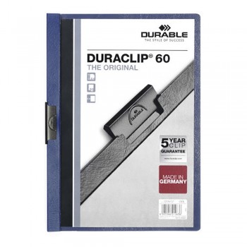 DOSSIER CARPETA  DURACLIP A4 DE 30 Y 60 HOJAS DE DURABLE
