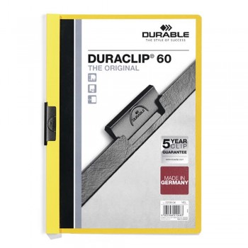 DOSSIER CARPETA  DURACLIP A4 DE 30 Y 60 HOJAS DE DURABLE