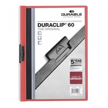 DOSSIER CARPETA  DURACLIP A4 DE 30 Y 60 HOJAS DE DURABLE