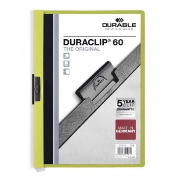 DOSSIER CARPETA  DURACLIP A4 DE 30 Y 60 HOJAS DE DURABLE