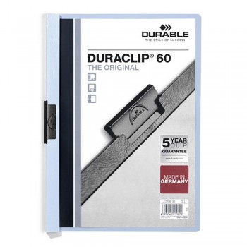 DOSSIER CARPETA  DURACLIP A4 DE 30 Y 60 HOJAS DE DURABLE