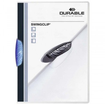 DOSSIER CLIP SWINGCLIP A4 PARA 30 HOJAS DURABLE