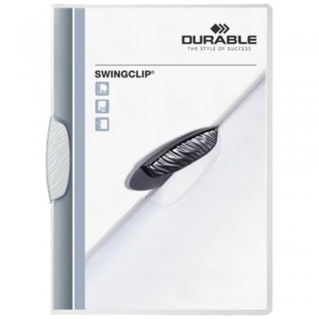 DOSSIER CLIP SWINGCLIP A4 PARA 30 HOJAS DURABLE