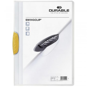 DOSSIER CLIP SWINGCLIP A4 PARA 30 HOJAS DURABLE